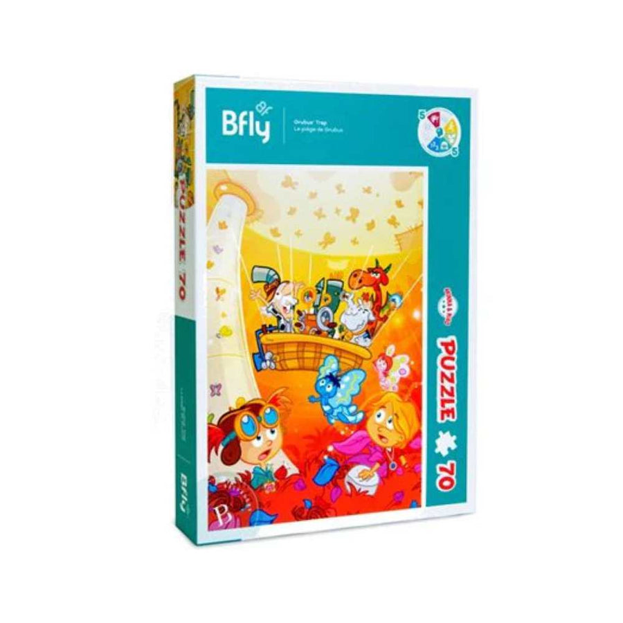 Puzzle 70: BFLY Le piège de Grubus CASSE-TÊTE - 50 - 99 morceaux