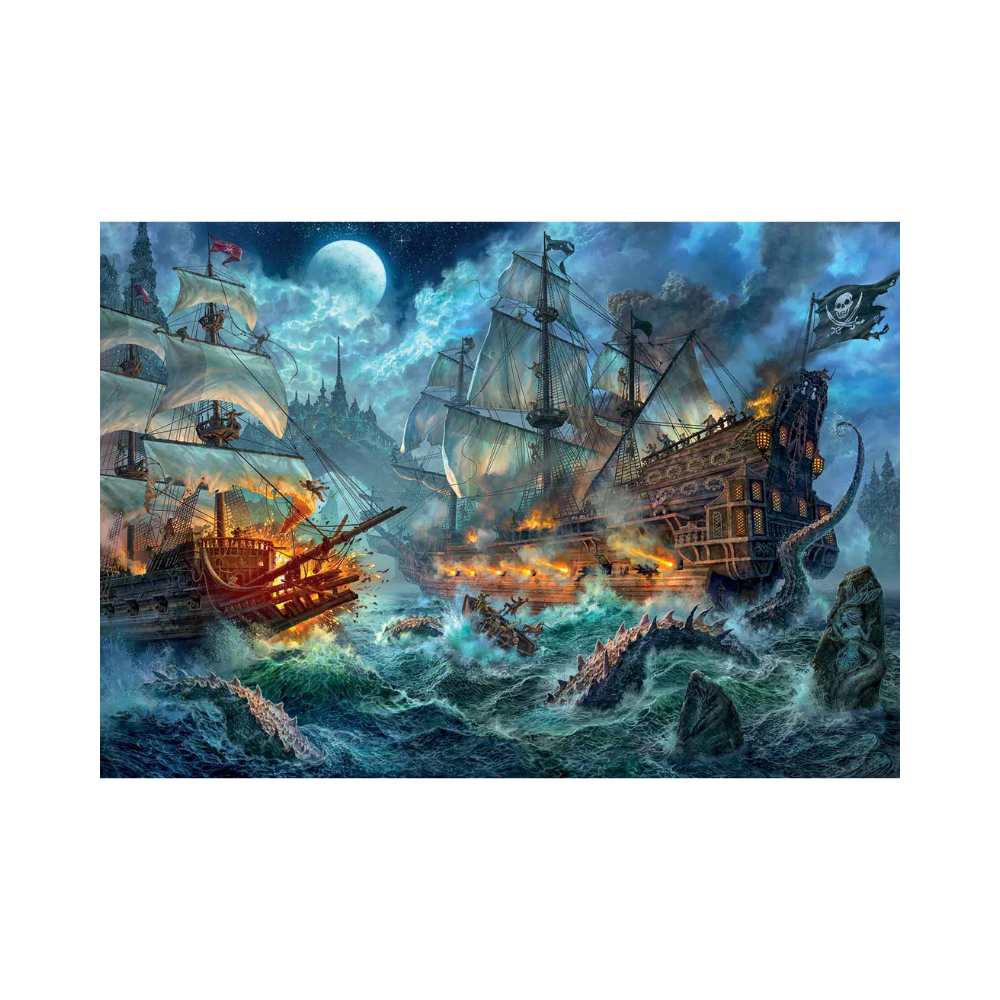 Puzzle Clementoni Bataille pirate (6000 pcs) - Achat en ligne Canada