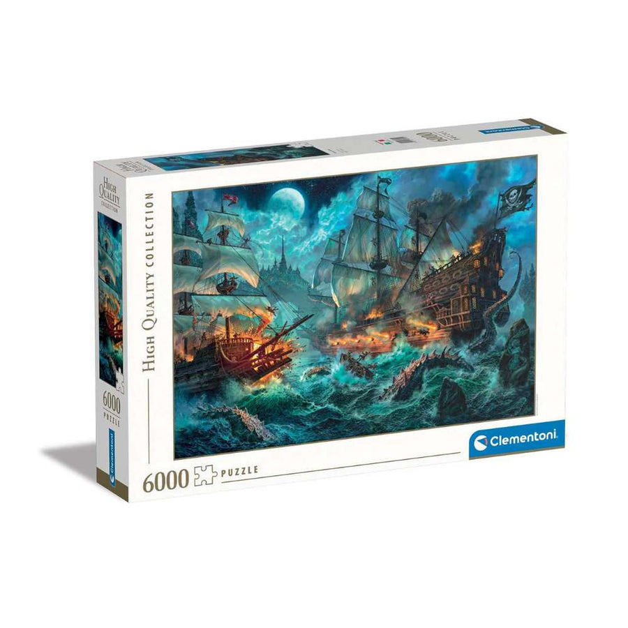 Puzzle Clementoni Bataille pirate (6000 pcs) - Achat en ligne Canada