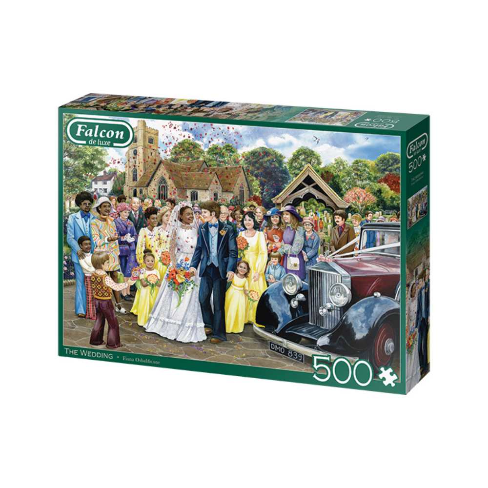 Puzzle Falcon de Luxe The wedding de Fiona Osbaldstone 500 pcs