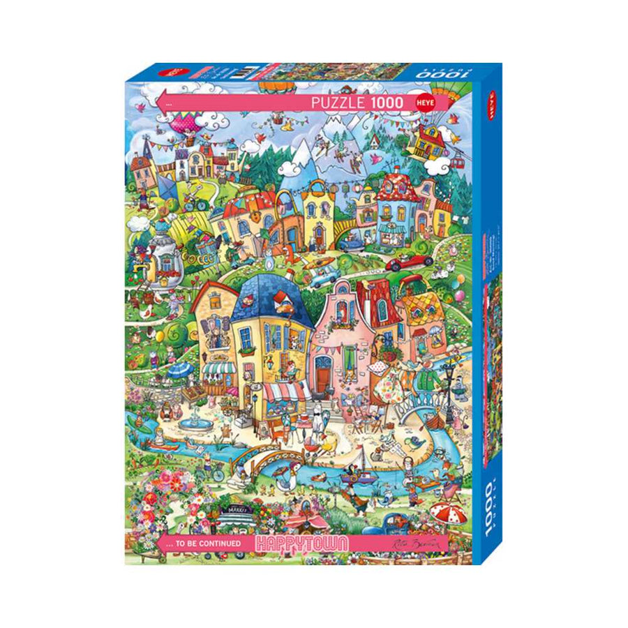Puzzle Heye Happytown: Good Morning! 1000 pcs - Achat en ligne Canada