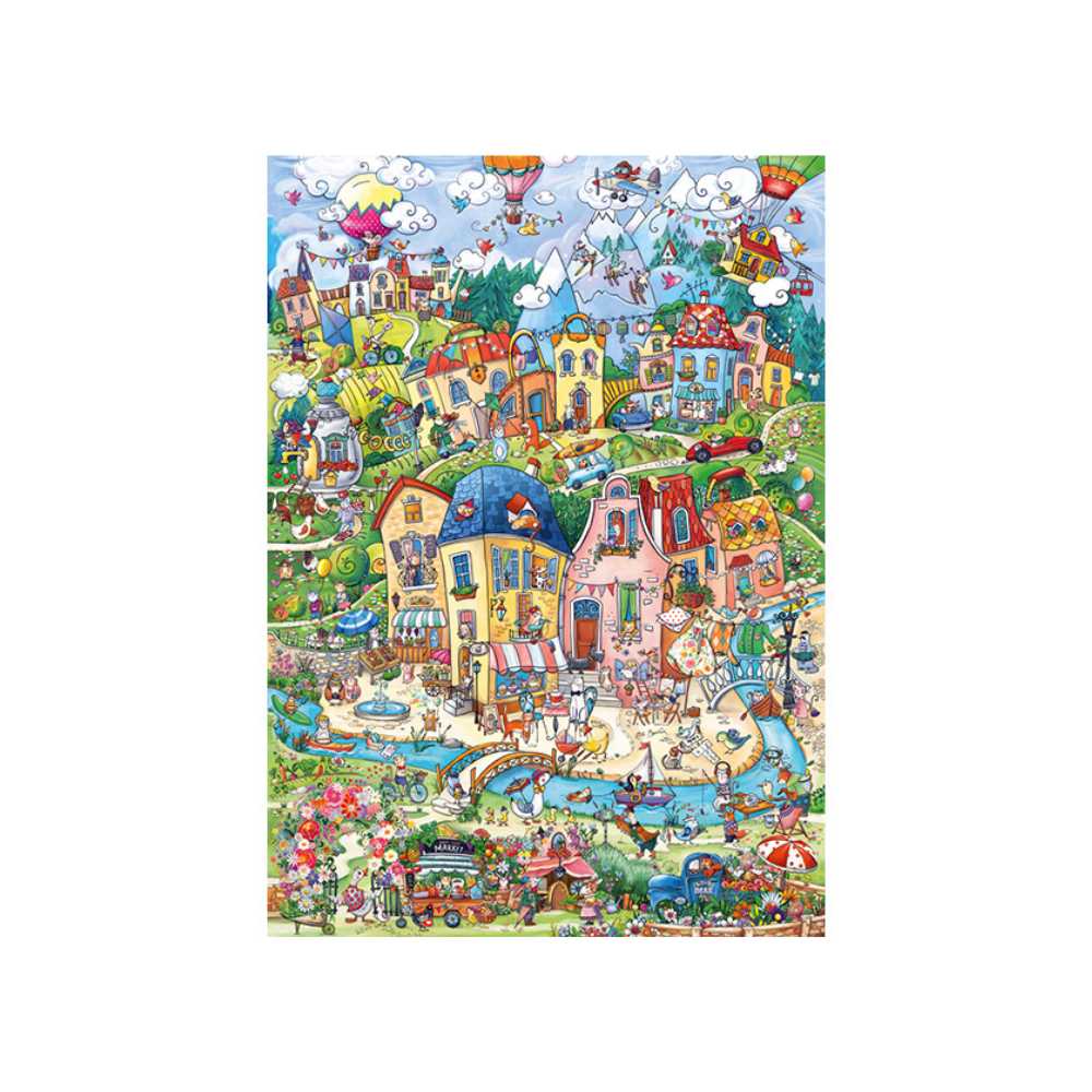 Puzzle Heye Happytown: Good Morning! 1000 pcs - Achat en ligne Canada