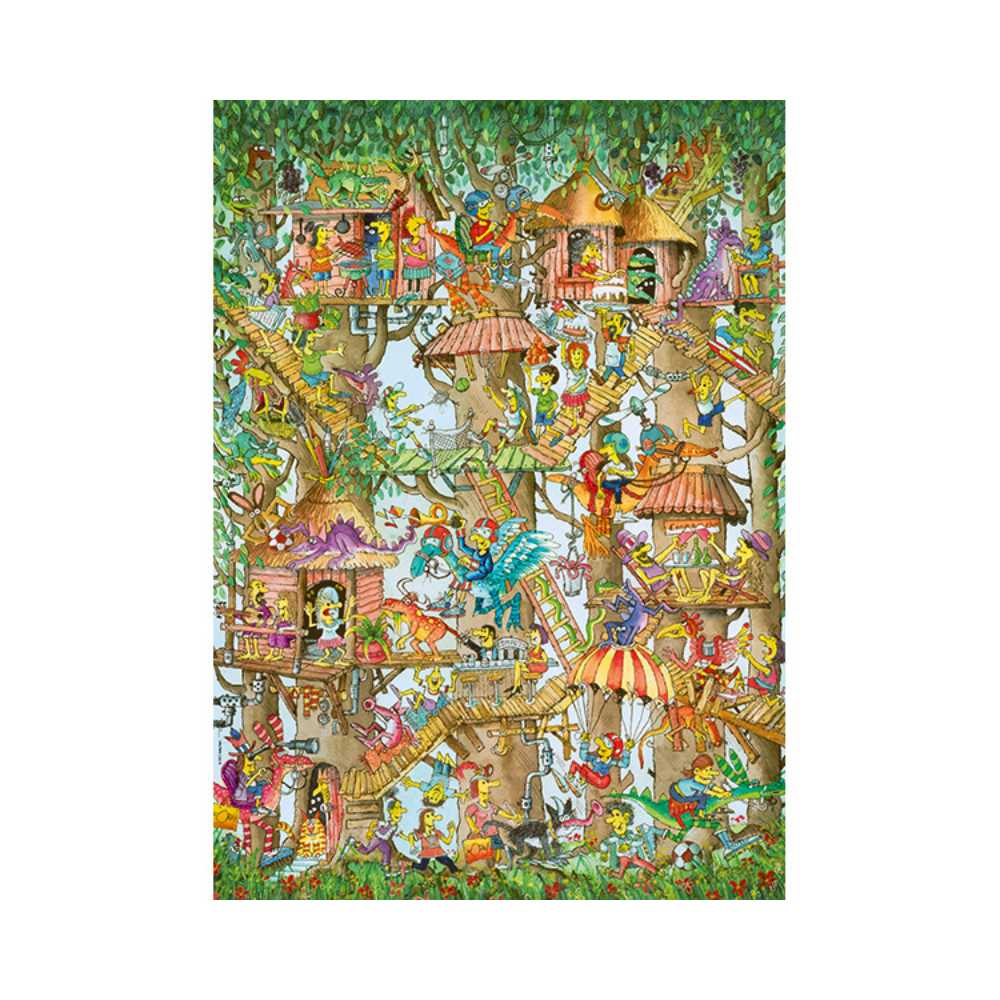 Puzzle Heye Paul : Tree Lodges (1000 pcs) - Achat en ligne Canada