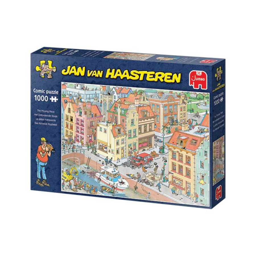 Puzzle Jumbo Jan van Haasteren The Missing Piece de 1000 pcs