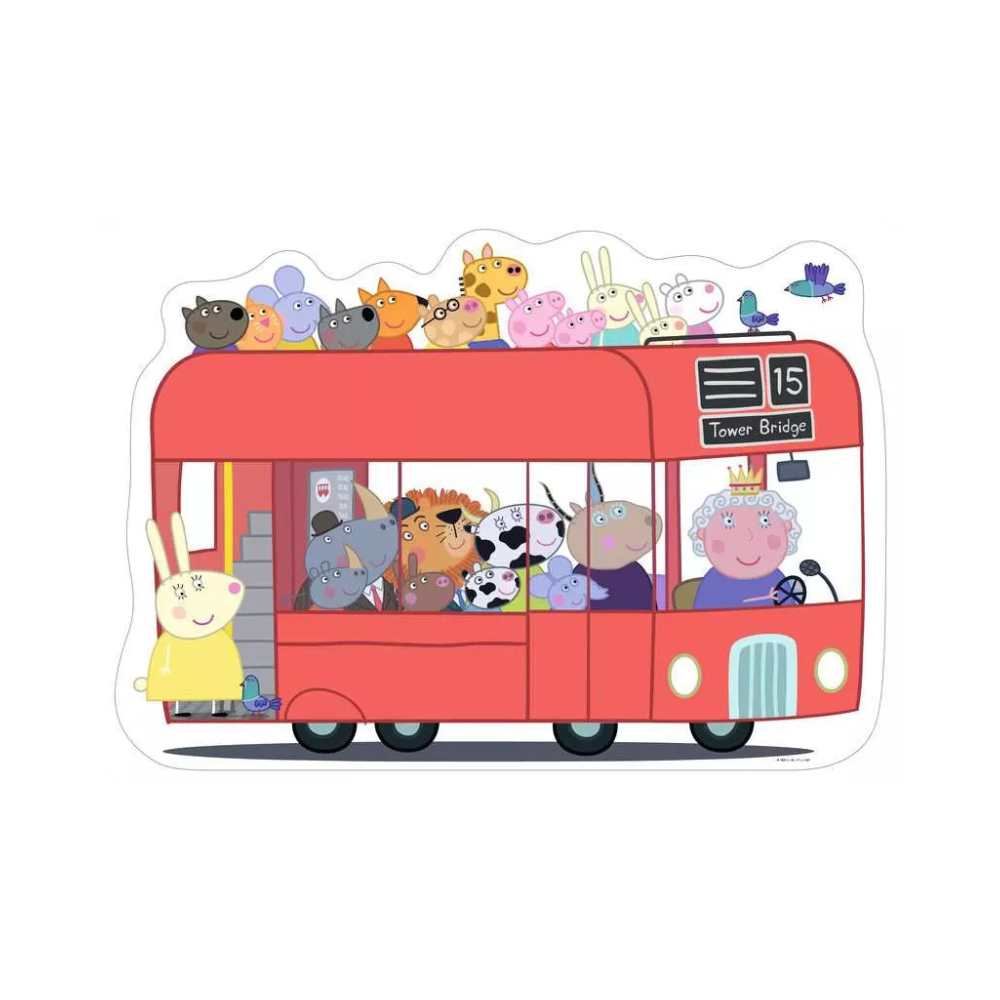 Puzzle enfant Ravensburger Peppa Pig London Bus (24 pcs) - Achat en ligne Canada