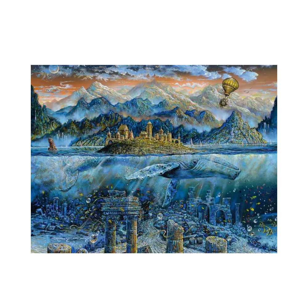 Puzzle Ravensburger Sage baleine 2000 pcs - Achat en ligne Canada