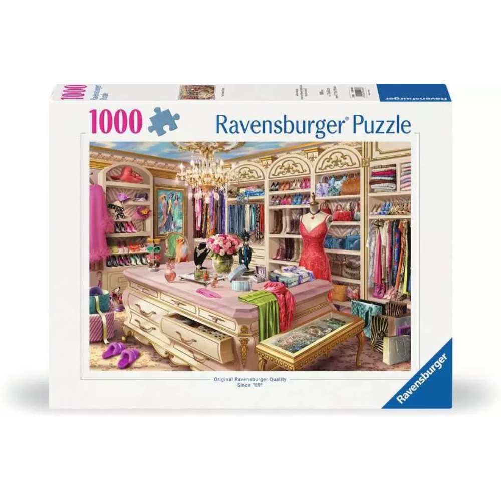Puzzle Ravensburger The Coveted Closet 1000 pcs - Achat en ligne