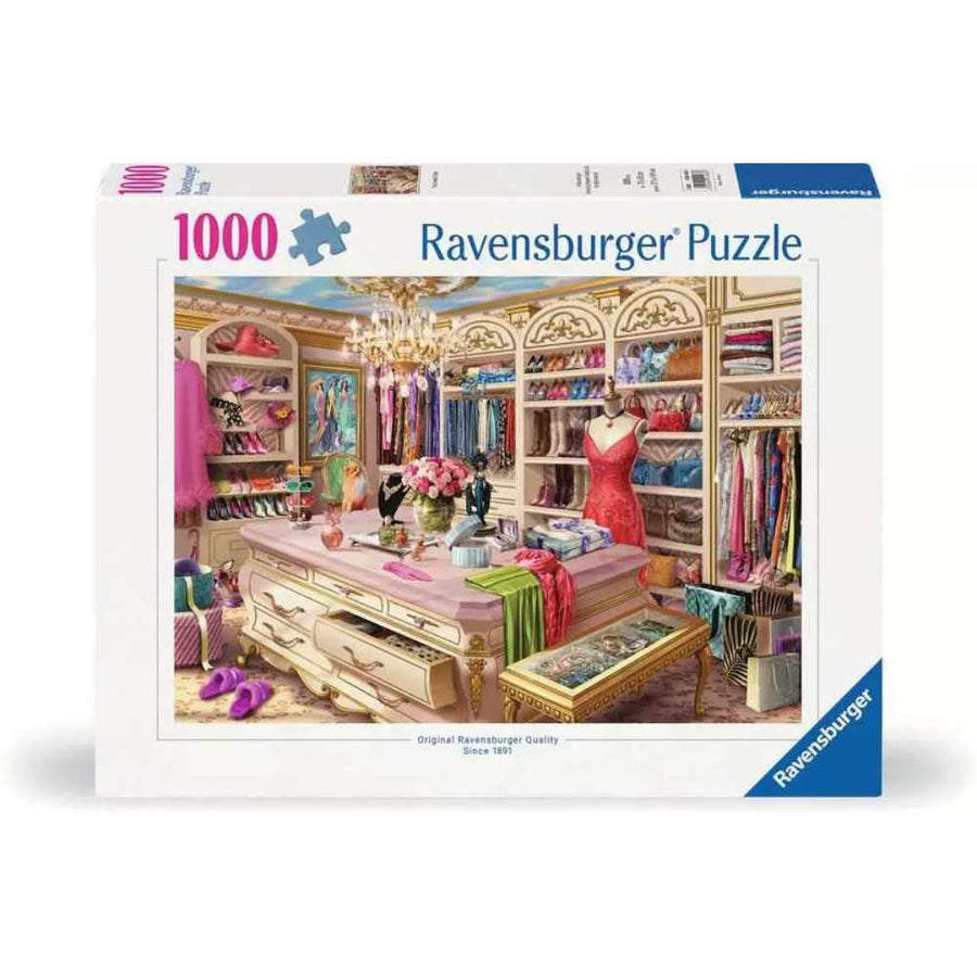 Puzzle Ravensburger The Coveted Closet 1000 pcs - Achat en ligne