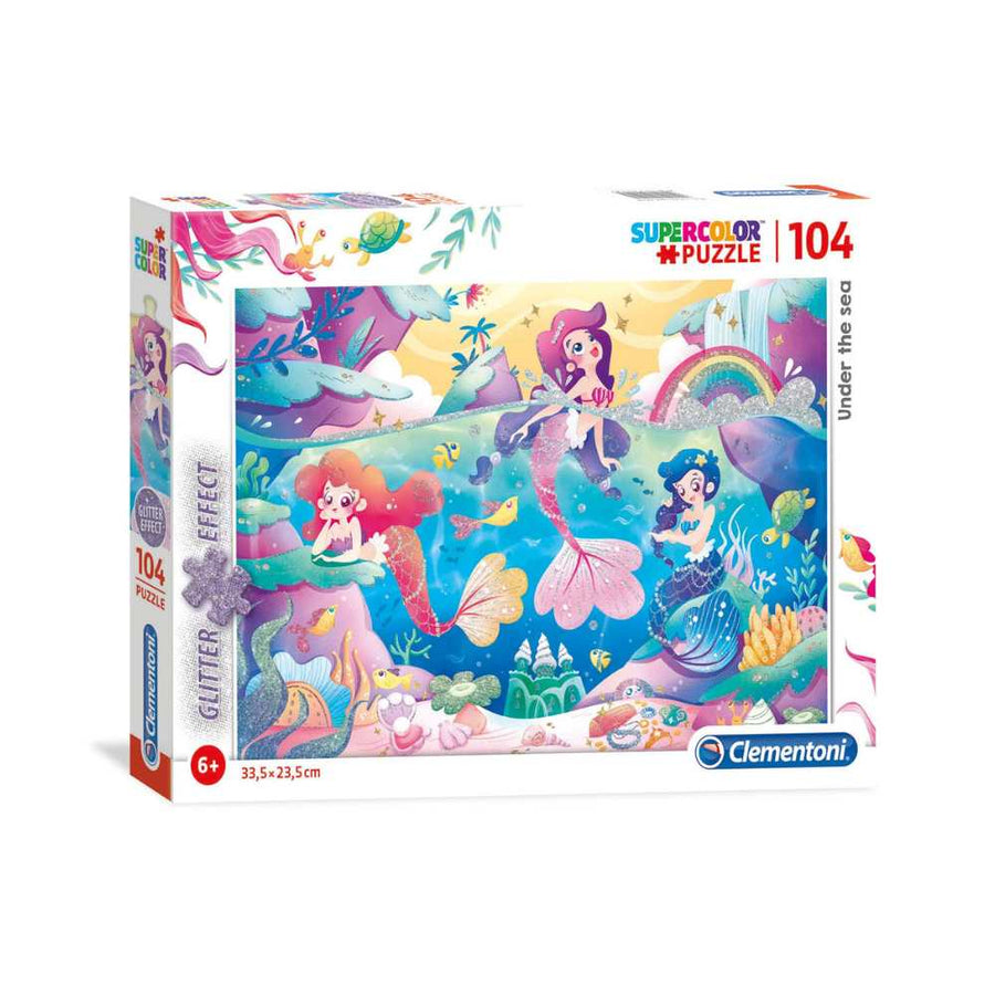 Puzzle enfant Clementoni Sous la mer (104 pcs) - Achat en ligne
