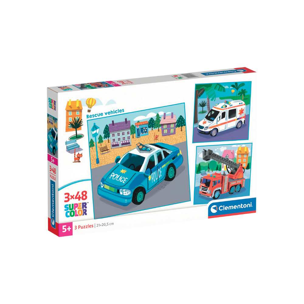 Puzzle enfant Clementoni Véhicules de sauvetage-Achat en ligne Canada