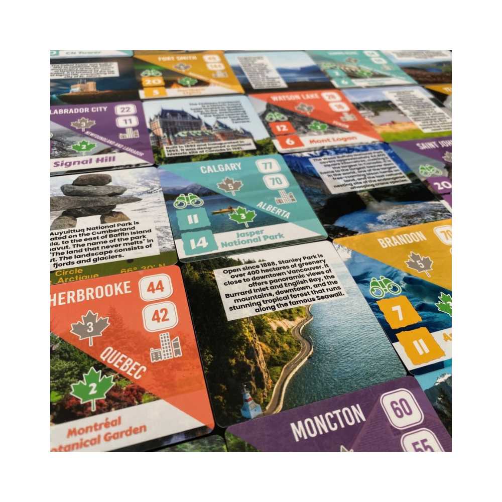 Quadrata : Canada, jeu de société familial - Achat en ligne
