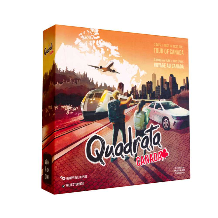 Quadrata : Canada, jeu de société familial - Achat en ligne