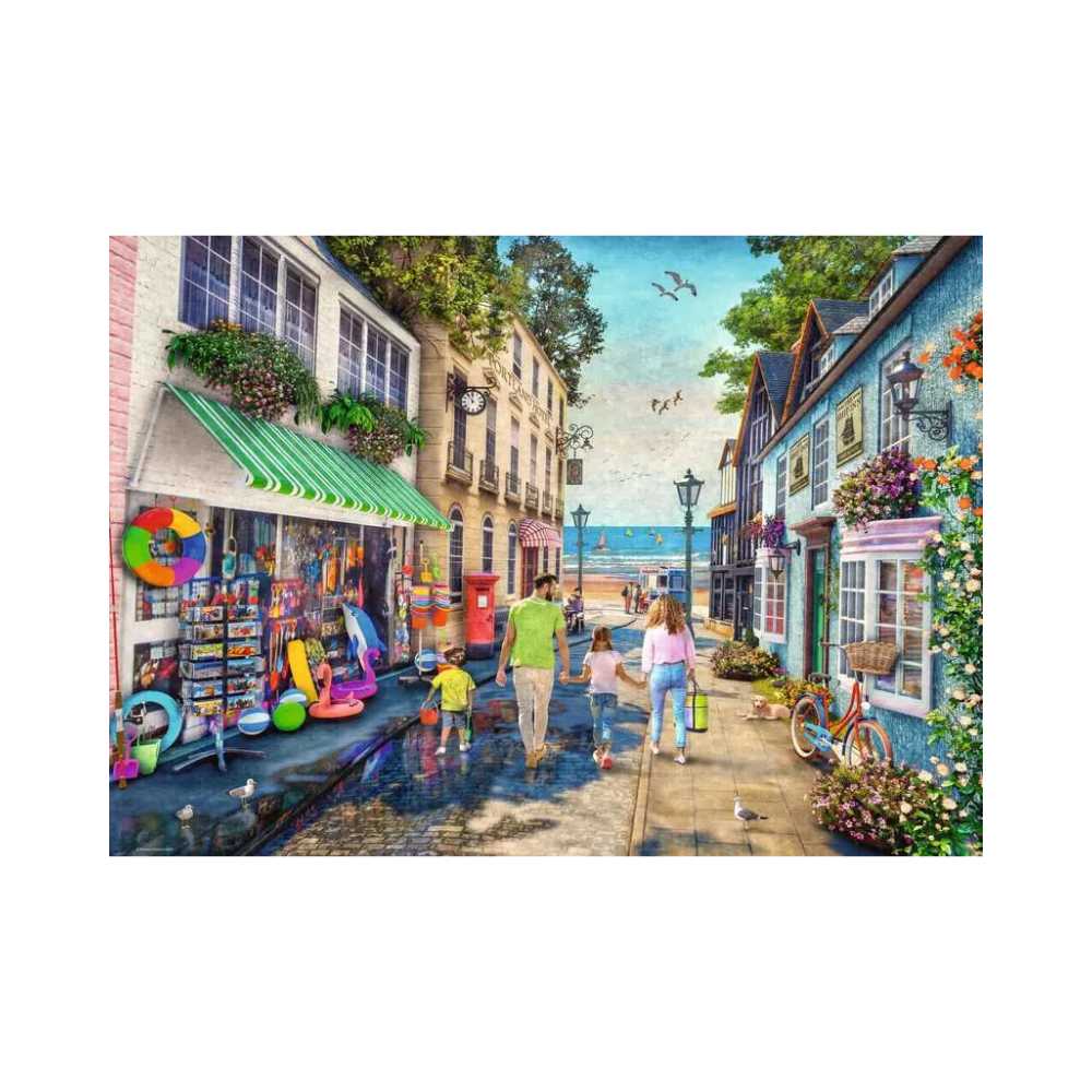 Puzzle Ravensburger Down the Lane No 3: Seaview Lane | Achate en ligne Canada