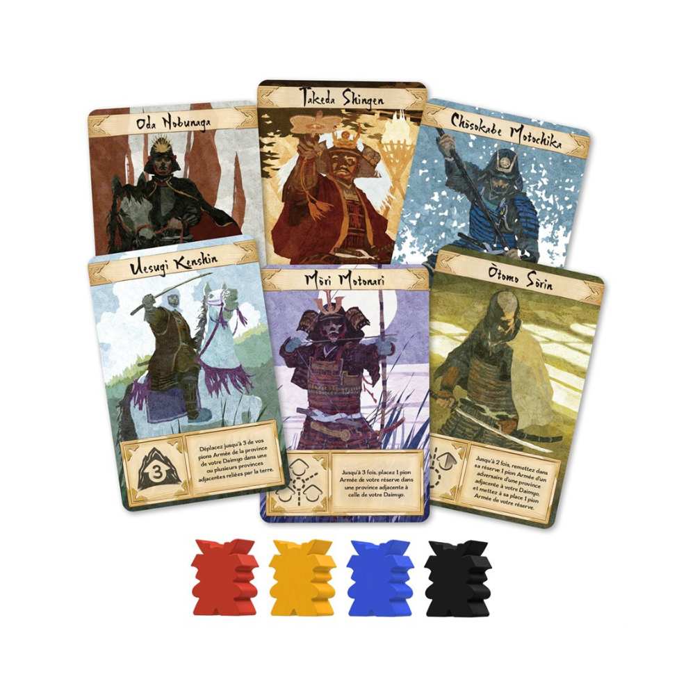 Sengoku - Provinces en Guerre: jeu de société famille | Achat en ligne