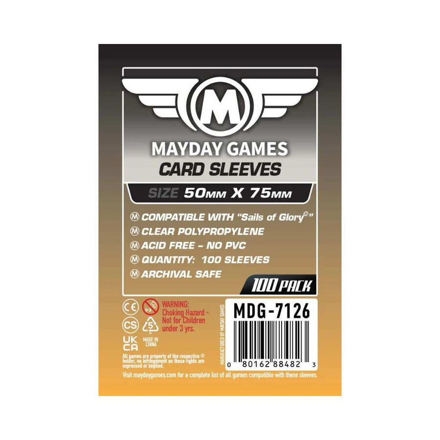 Sleeves: Premium Sails of Glory 50x75mm-Achat en ligne protège-cartes