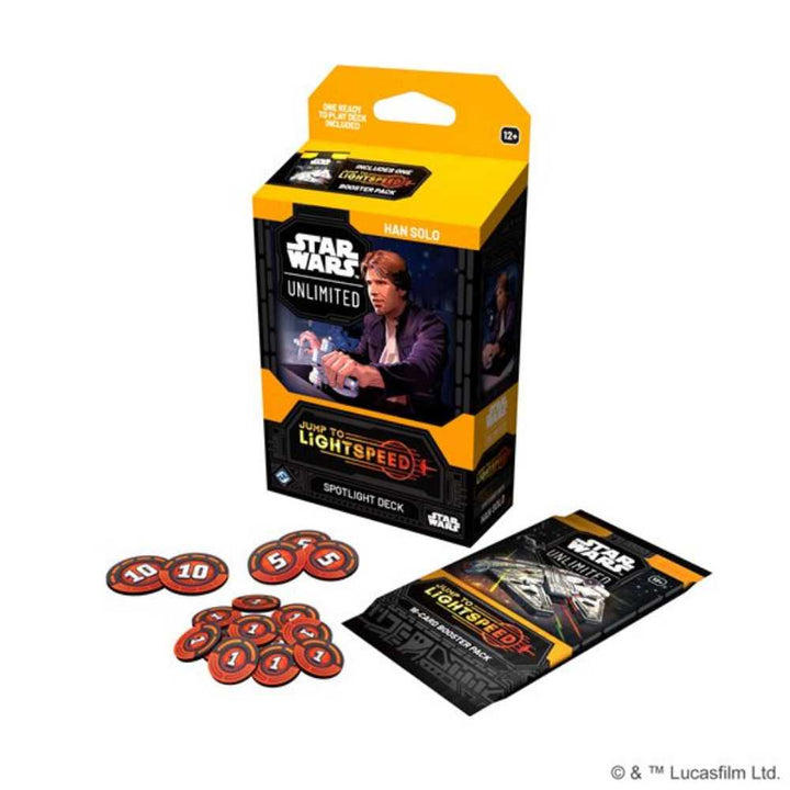 Star Wars: Unlimited-Jump to Lightspeed-Spotlight Deck: Han Solo