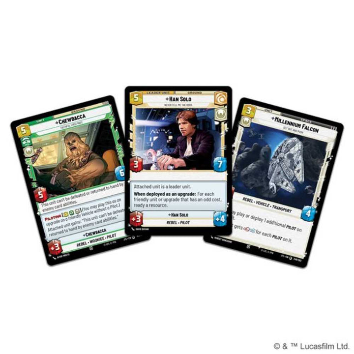Star Wars: Unlimited-Jump to Lightspeed-Spotlight Deck: Han Solo