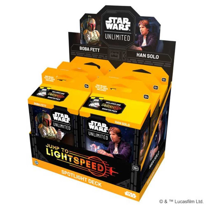 Star Wars: Unlimited-Jump to Lightspeed-Spotlight Deck: Han Solo