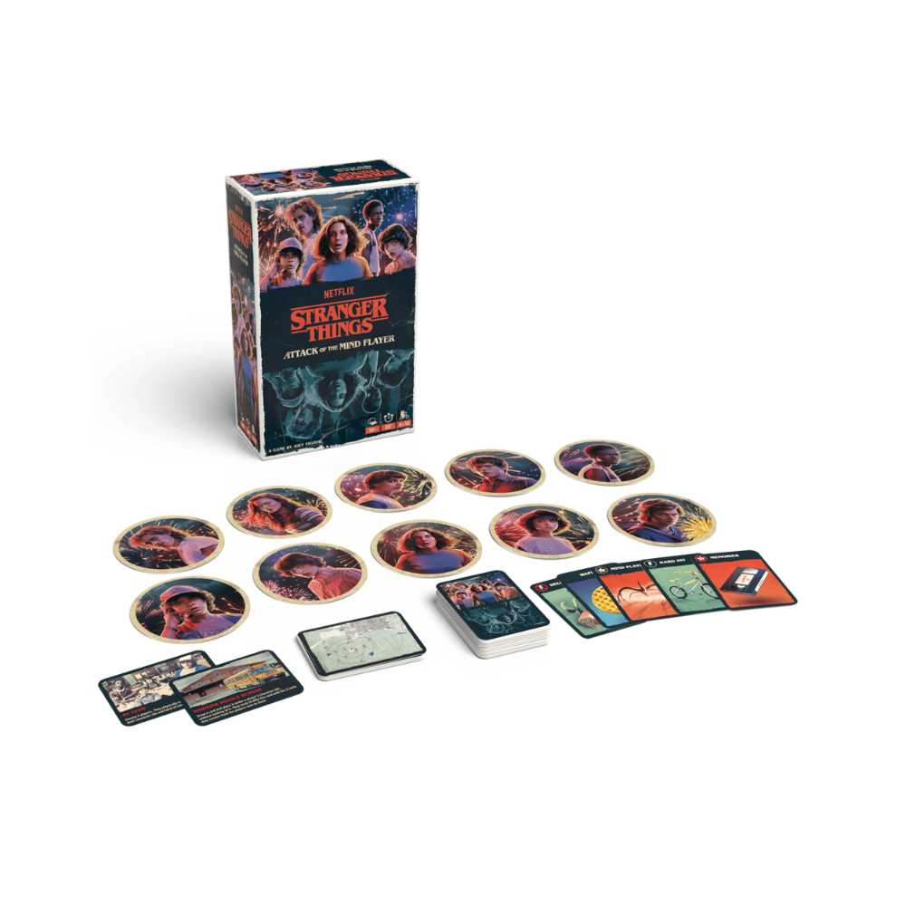 Stranger Things - Attack of the Mind Flayer, jeu de société ambiance