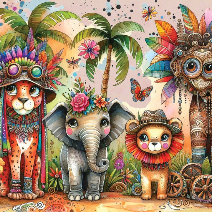 Tropic Style Casse-tête DELFY Puzzle 1000 pcs