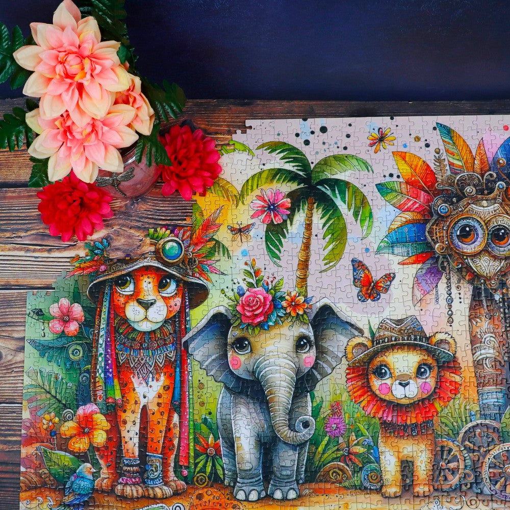 Tropic Style Casse-tête DELFY Puzzle 1000 pcs