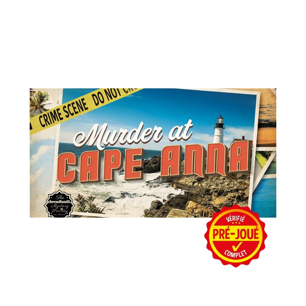 Murder at Cape Anna (pré-joué) (EN)