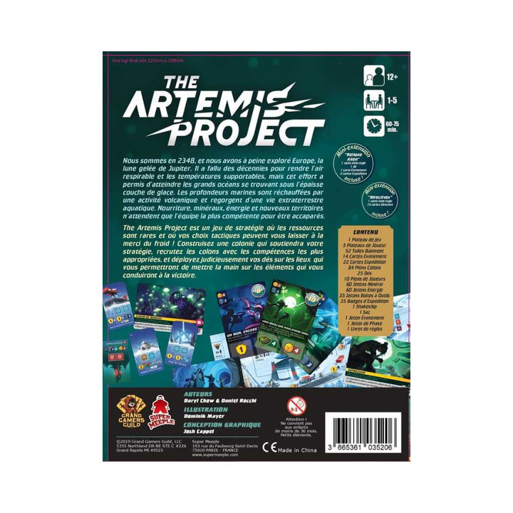 The Artemis Project: jeu de société stratégie | Achat en ligne Canada