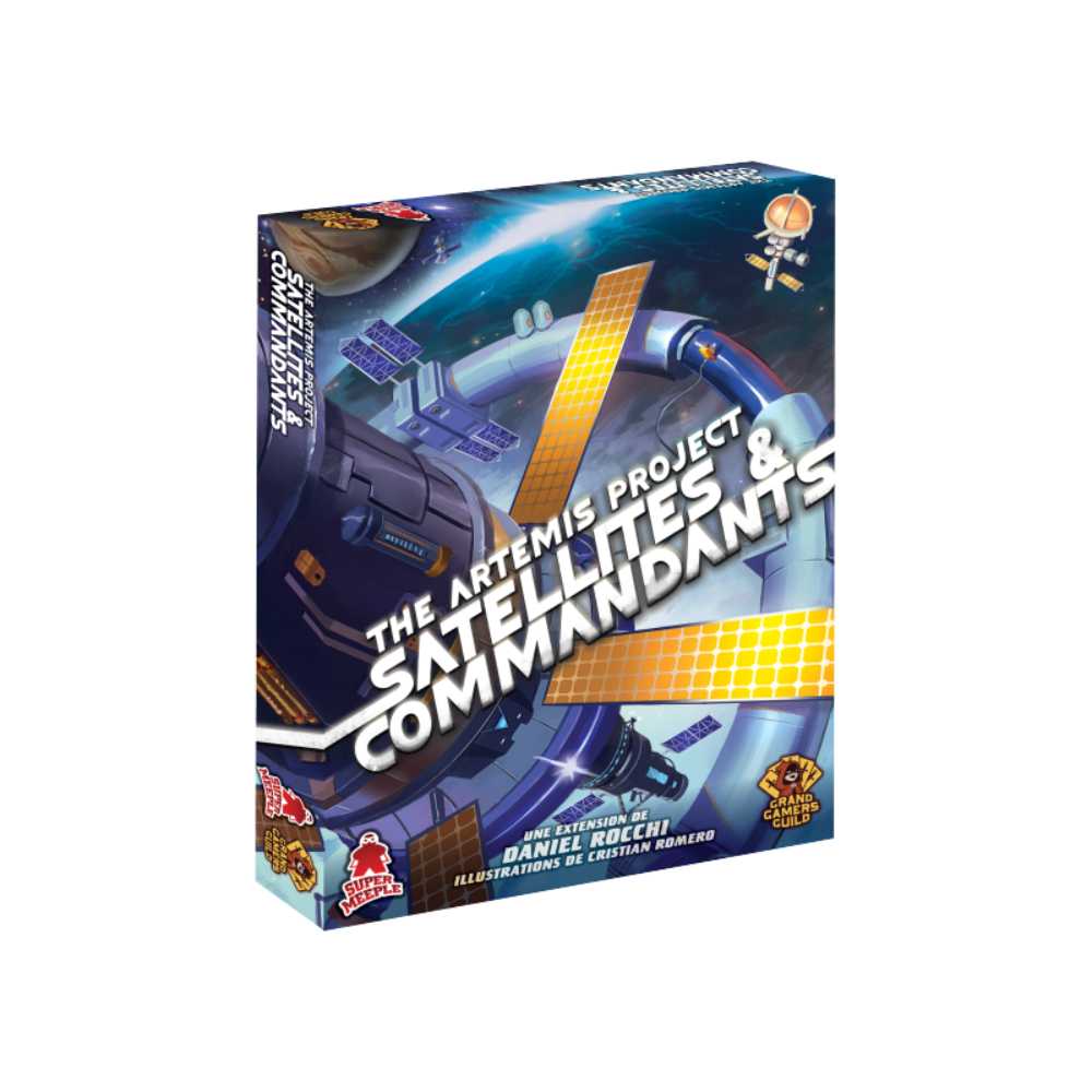 The Artemis Project : ext. Satellites et commandants: jeu de société