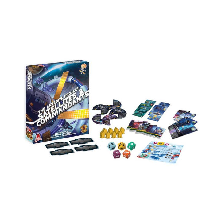 The Artemis Project : ext. Satellites et commandants: jeu de société