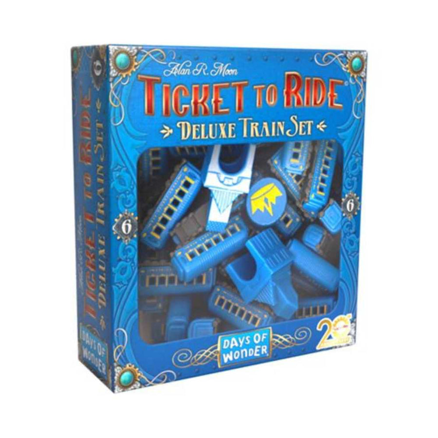 Ticket to Ride - 20th Anniversary Deluxe Train Set - Bleu