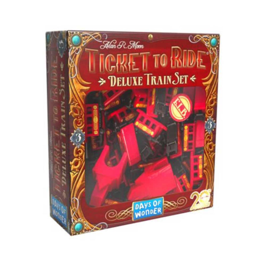 Ticket to Ride - 20th Anniversary Deluxe Train Set - Rouge