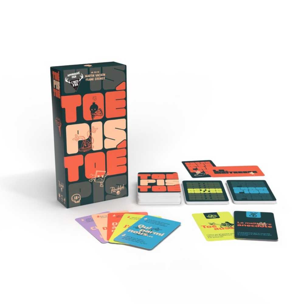 Toé Pis Toé, jeu de société adulte | Achat en ligne Canada