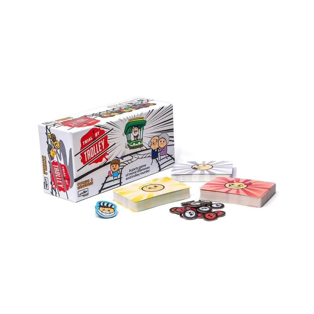 Trial by Trolley,jeu de société de party - version anglaise - Achat en ligne
