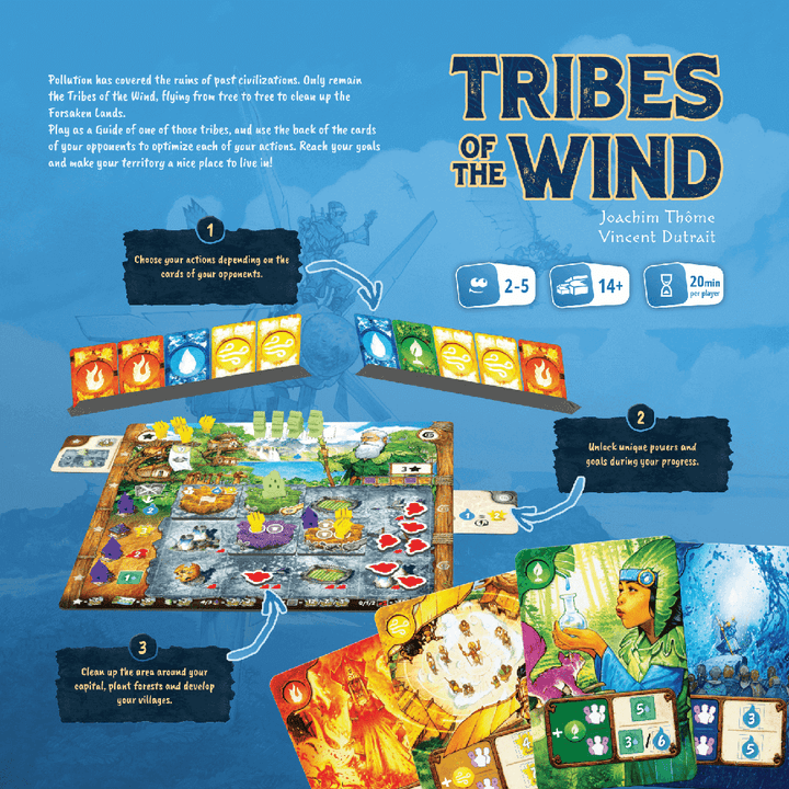 Tribes of the Wind: jeu de société stratégie | Achat en ligne Canada