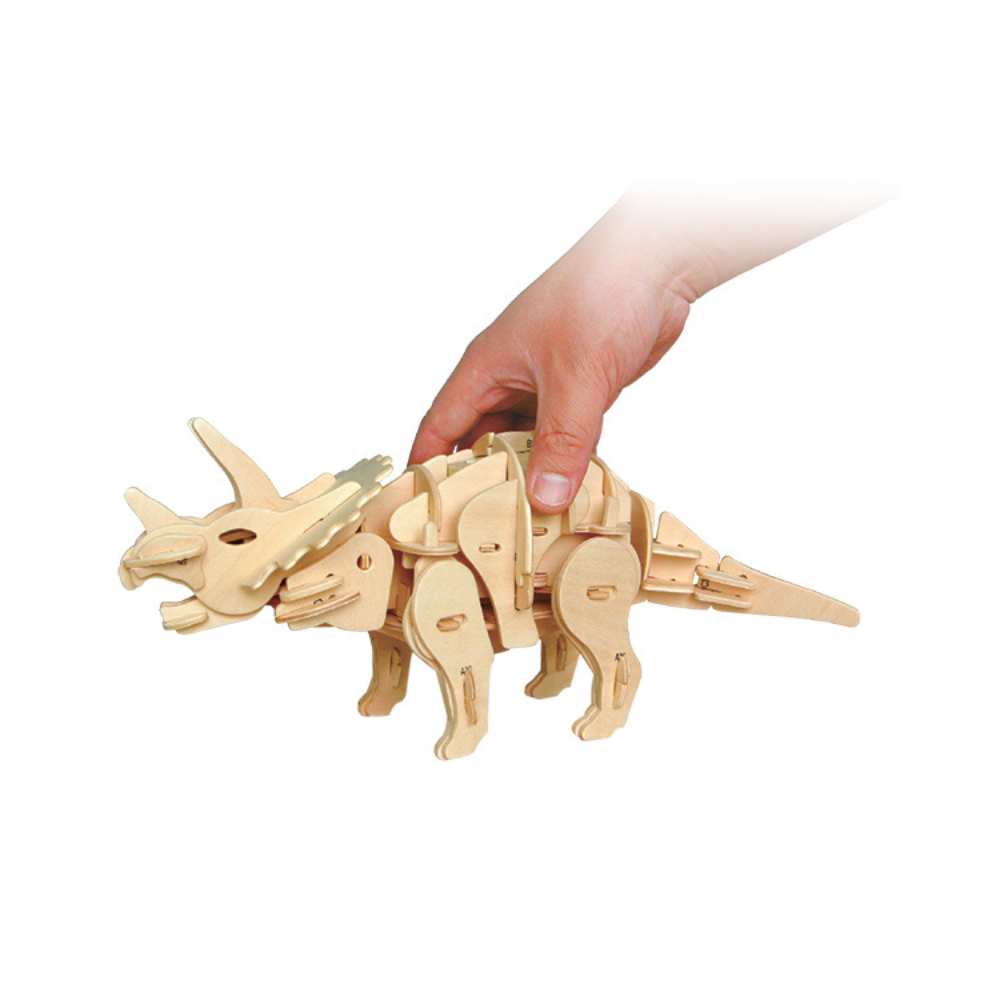 Tricératops marcheur avec activation sonore: jeu de construction