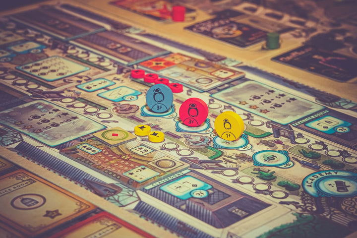 Trickerion:Dahlgaard's Academy,jeu de société stratégie-Achat en ligne