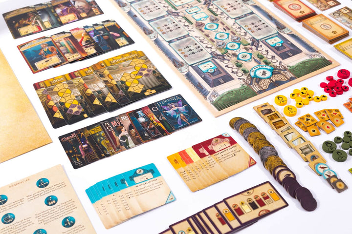 Trickerion:Dahlgaard's Academy,jeu de société stratégie-Achat en ligne