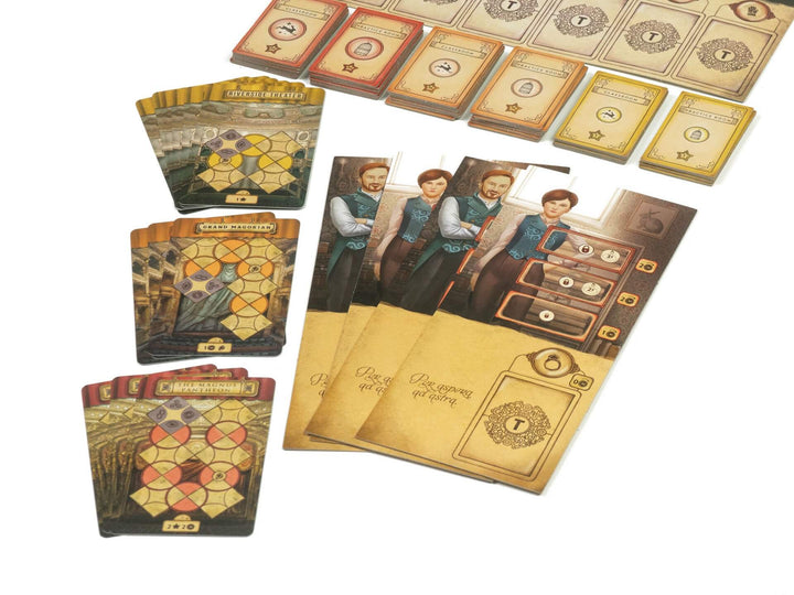 Trickerion:Dahlgaard's Academy,jeu de société stratégie-Achat en ligne