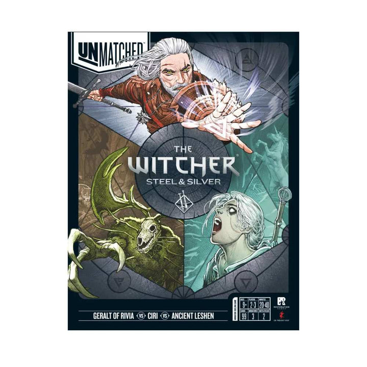 Unmatched: The Witcher – Steel and Silver, jeu de société stratégie