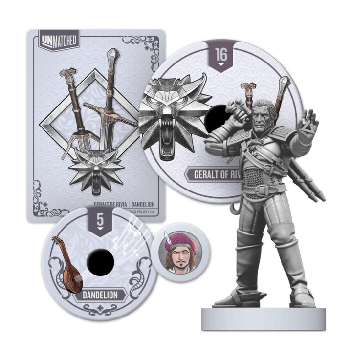 Unmatched: The Witcher – Steel and Silver, jeu de société stratégie