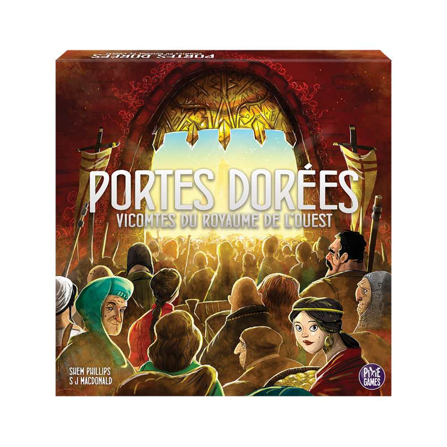 Vicomtes du royaume de l'ouest : ext. Portes dorées, jeu de société