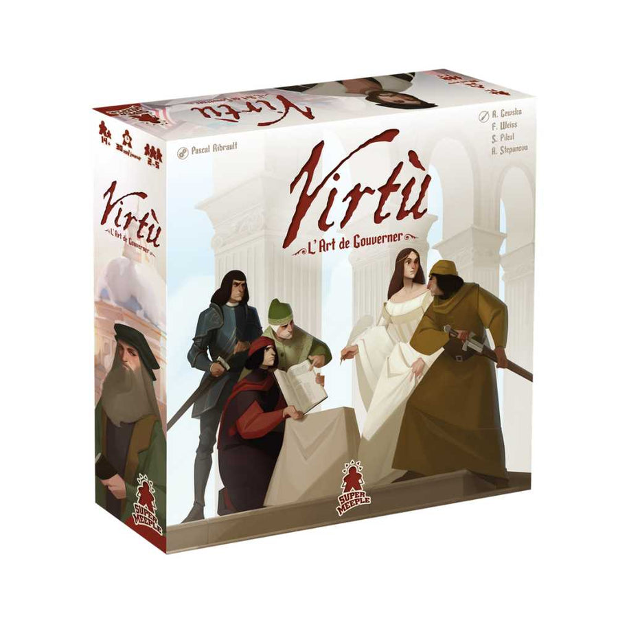 Virtù - L'art de gouverner: jeu de société stratégie | Achat en ligne