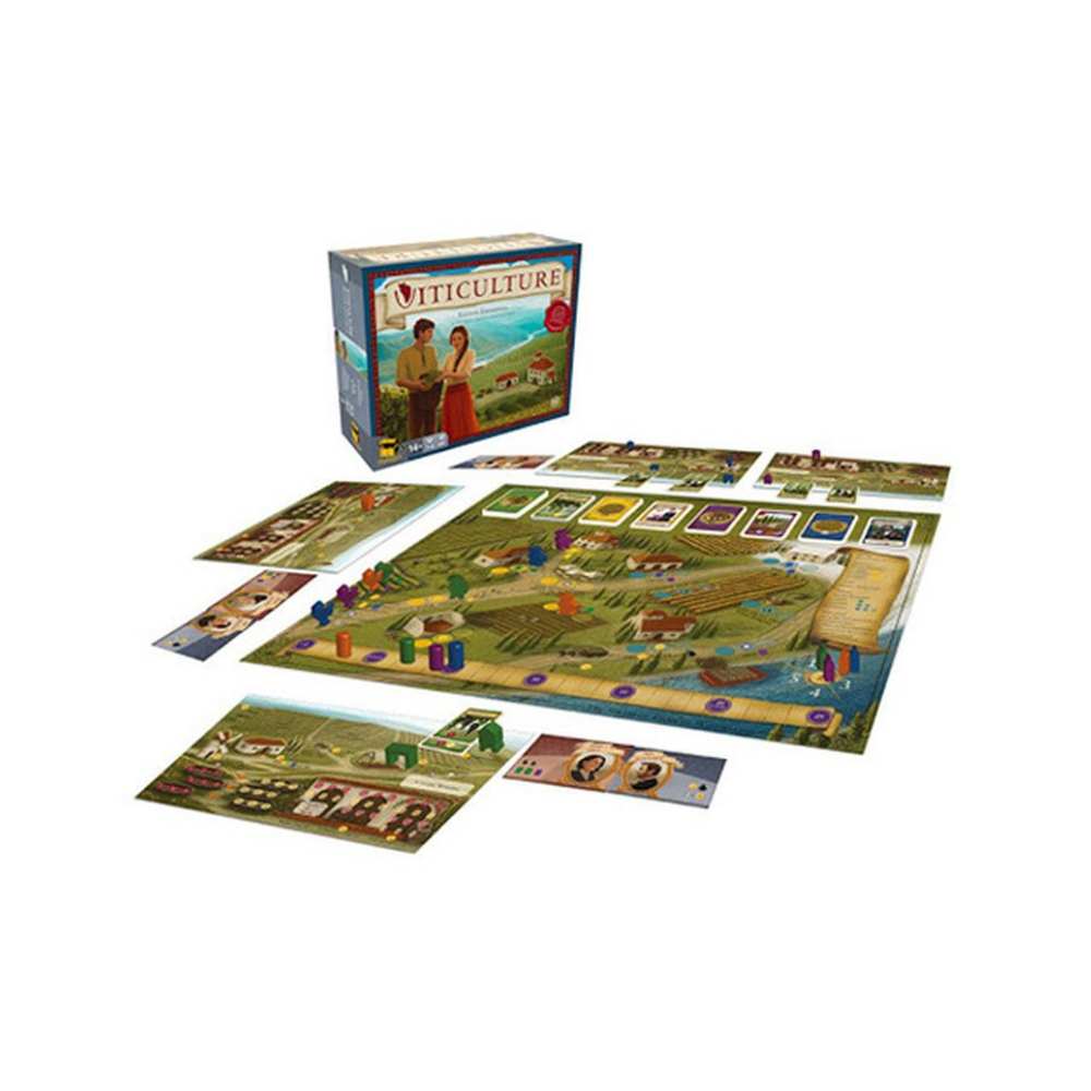 Viticulture - Édition essentielle: jeu de société stratégie