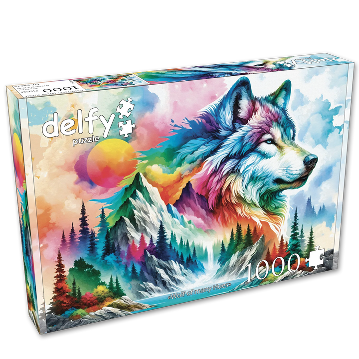 Wolf Of Many Hues (1000 pcs)