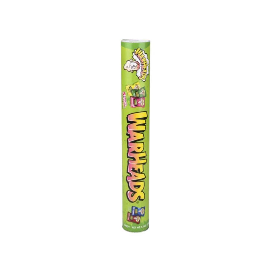 Warheads Tube - Banque géante remplie de bonbons (210 g)
