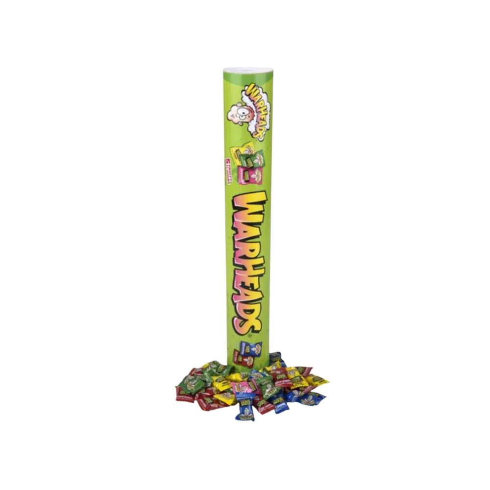 Warheads Tube - Banque géante remplie de bonbons (210 g)