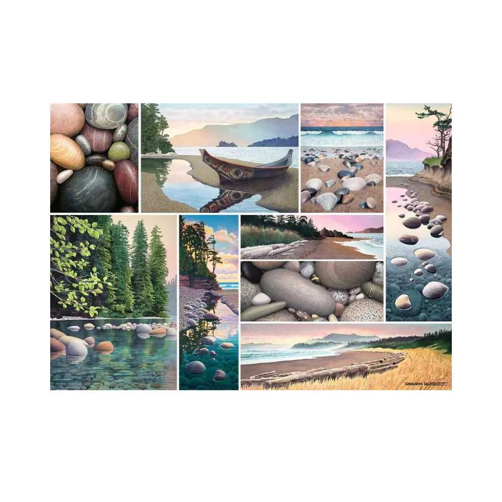 Puzzle Ravensburger Collection Canadienne: West Coast Tranquility