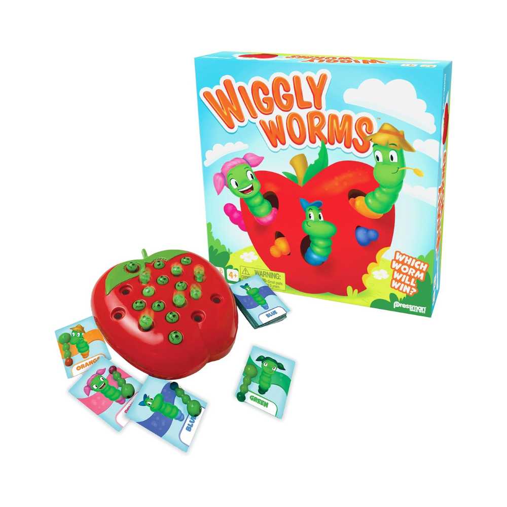 Wiggly Worms: jeu de société pour enfants | Dès 4 ans