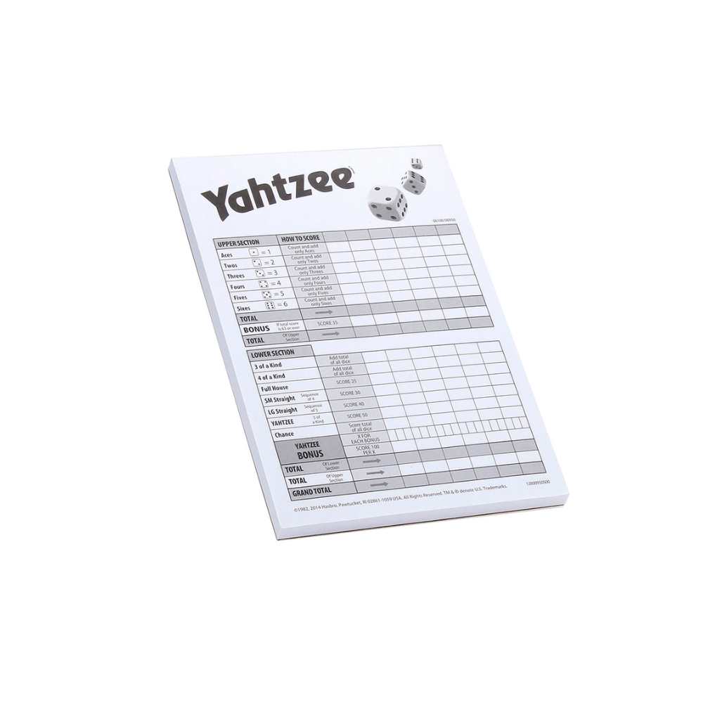 Yahtzee tablette de pointage - L'As des jeux
