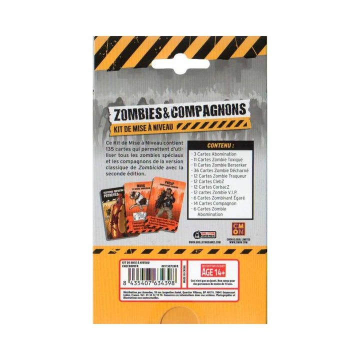 Zombicide (2nd Edition): Zombies & Companions Upgrade Kit | Achat en ligne